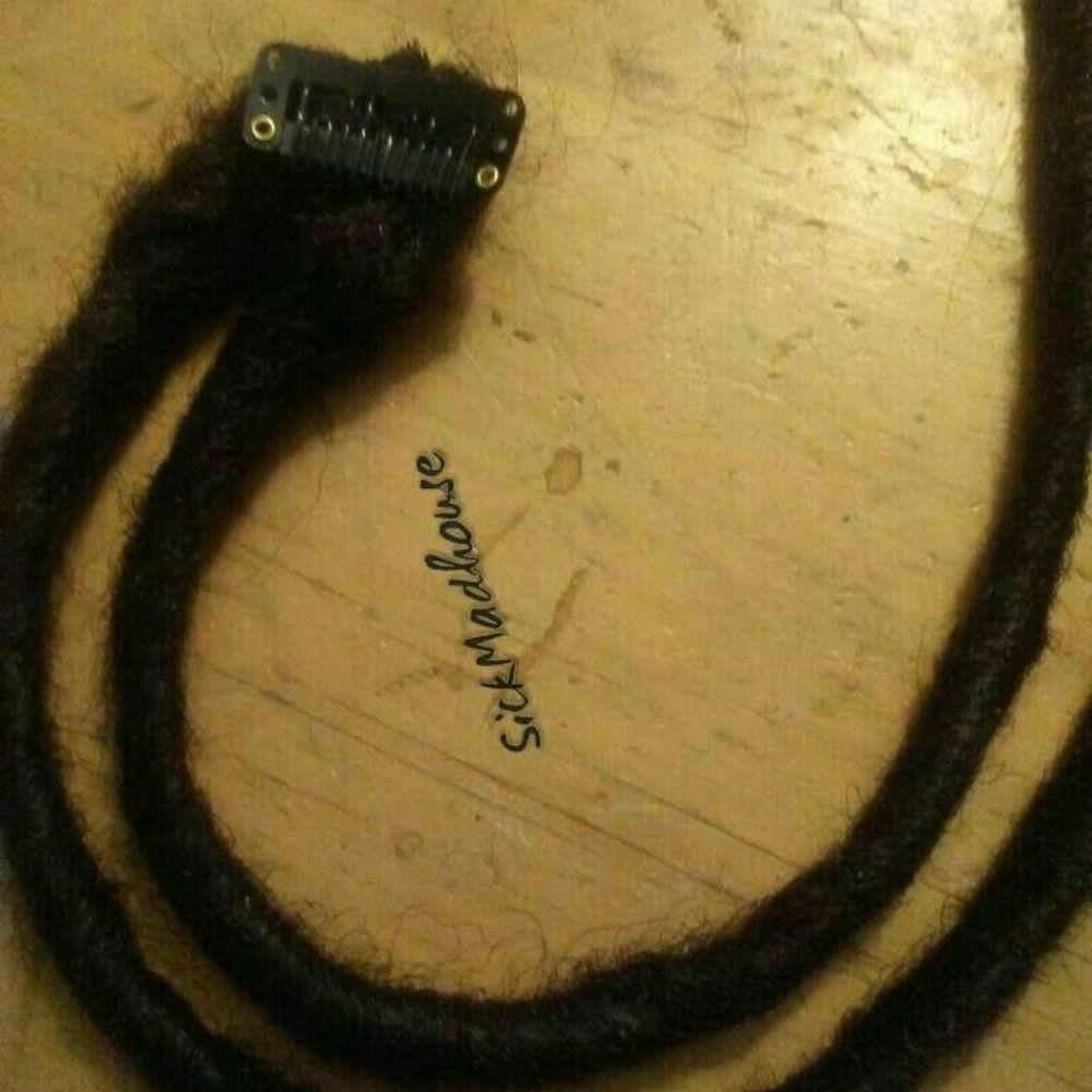 3 Clip in Twist Synthetic Dreads Dark Brown